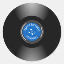 Search for music album stickers Vinyl