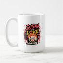 Search for valentines day pun mugs Sushi lover