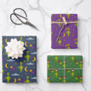 Search for alien wrapping paper Little green men