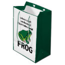 Search for funny frog gift bags Toad
