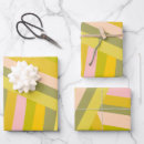 Search for pink and green striped wrapping paper For kids