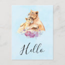 Search for cute lion postcards Cub