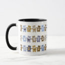 Search for abstract bear mugs Blue