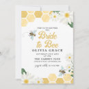Search for bride to bee bridal shower invitations Yellow