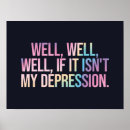 Search for depression posters Goth