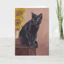 Search for cat and sunflowers cards Kitten
