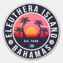 Search for bahamas island stickers Tropical