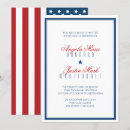 Search for patriotic wedding invitations Usa flag