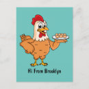 Search for cartoon hen postcards Egg