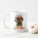 Search for cute dachshund mugs Watercolor