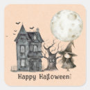 Search for spooky haunted stickers Full moon