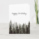Search for rustic wood birthday cards Watercolor