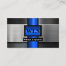 Search for blue metal business cards Contractor