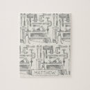 Search for old fashioned puzzles Illustration