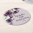 Search for purple flower coasters Cute