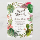 Search for cactus bridal shower invitations Succulents