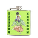 Search for celtic flasks Shamrocks
