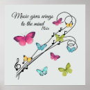 Search for butterfly music posters Musical notes