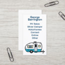 Search for camper business cards Rv sales