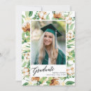 Search for greenery graduation invitations Floral
