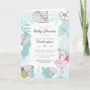 Search for monstera leaves baby shower invitations Summer