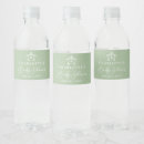 Search for baby shower water bottle labels Minimal