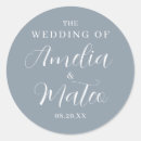 Search for blue wedding envelope seals Simple