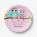 Search for owl paper plates Animal