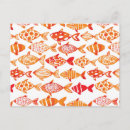Search for fish pattern postcards Nautical