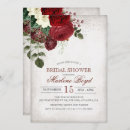 Search for rustic floral bridal shower invitations Autumn