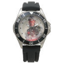 Search for weapons photography Cyborg glowing red