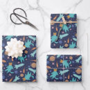 Search for space cat wrapping paper Kids
