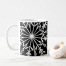 Search for black and white snowflake mugs Snowflakes