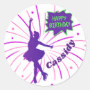 Search for ice skating birthday party stickers Pink