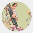 Search for hawaiian surfing stickers Luau
