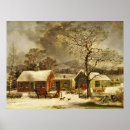 Search for winter scene posters Season