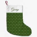 Search for dark green christmas stockings Modern