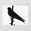 Search for animal silhouettes postcards Nature