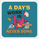 Search for cartoon house stickers Vintage