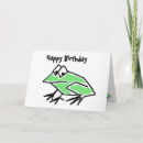 Search for funny frog birthday cards Animals