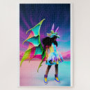 Search for dragon girl puzzles Fantasy