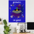 Search for alien spaceship posters Outer space