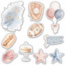 Search for blue fireworks stickers Celebration