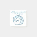 Search for hedgehog post it notes Animal