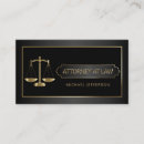 Search for upscale business cards Attorney at law
