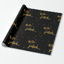 Search for gold dots wrapping paper Typography