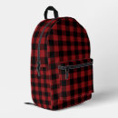 Search for buffalo plaid backpacks Black