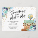 Search for adventure begins bridal shower invitations Love is an adventure
