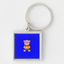 Search for cute teddy bear key rings Blue