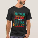 Search for guitar mens tshirts Never